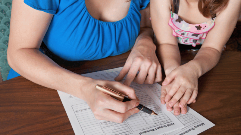 Which Factors Influence Child Support Count?